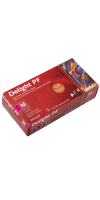Red Box of 100pc Vinyl Gloves
